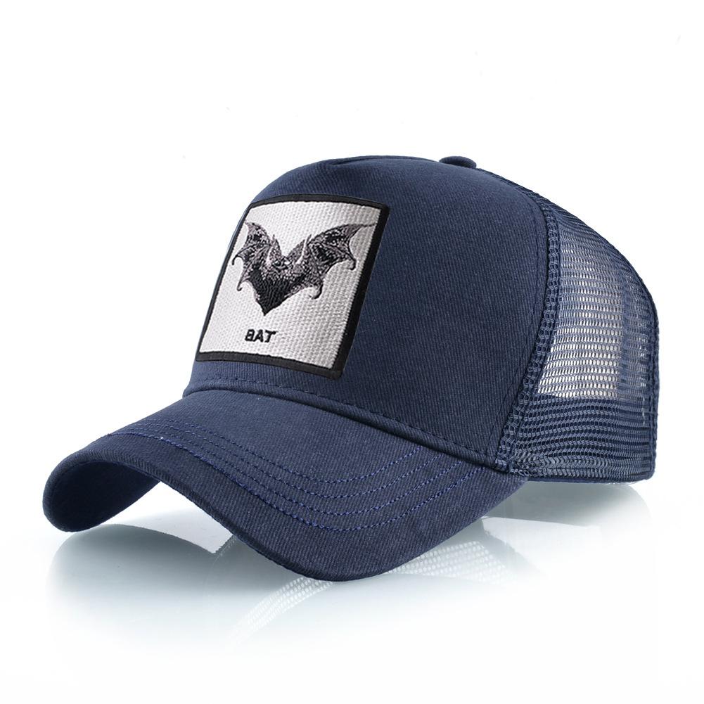 Four Seasons Trucker Cap Men Women Snapback Hip Hop Baseball Cap With Embroidery Scorpion Patch Adjustable Visor Hat