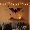 PVC Halloween Fledermaus Wandaufkleber Elektrostatische Gruselige Fledermaus Aufkleber Fensteraufkleber Fenster