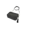 MICHAEL KORS Ginny Letter Logo Solid Color Commuting Tassel Leather Camera Bag Shoulder Crossbody Bag Medium Women's Black