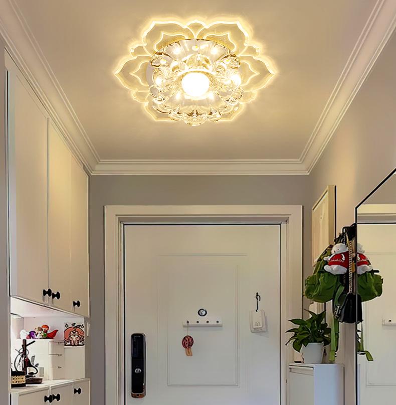 Recessed Crystal Hallway & Corridor Spotlight Downlight