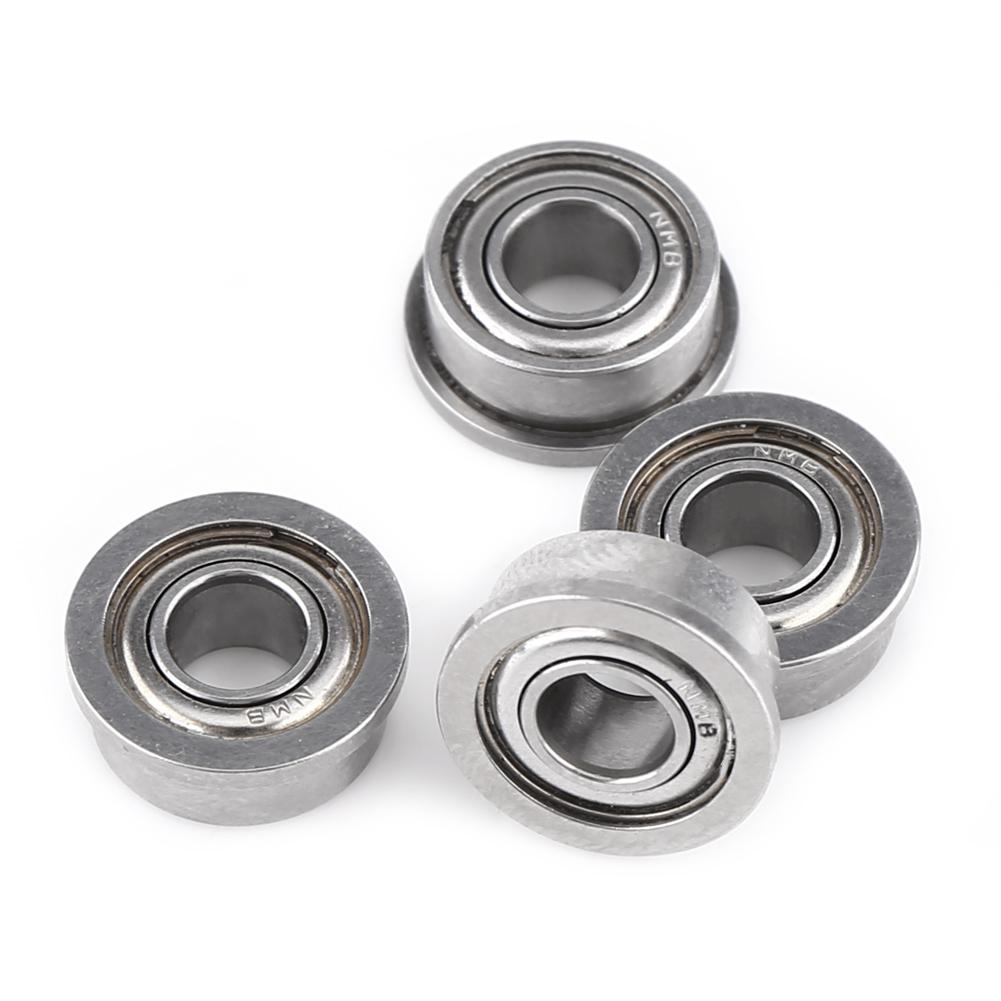 10pcs F684ZZ Double Shielded Miniature Flanged Ball Bearings 4x9x4mm for 3D Printer Model