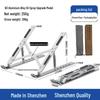 Portable Aluminum Foldable Laptop and Tablet Vertical Stand
