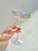 Bunter Kristallglas-Pokal Rotwein-Glasbecher Champagnerglas-Set Haus Premium Weinglas Kristall Regenbogen Glas