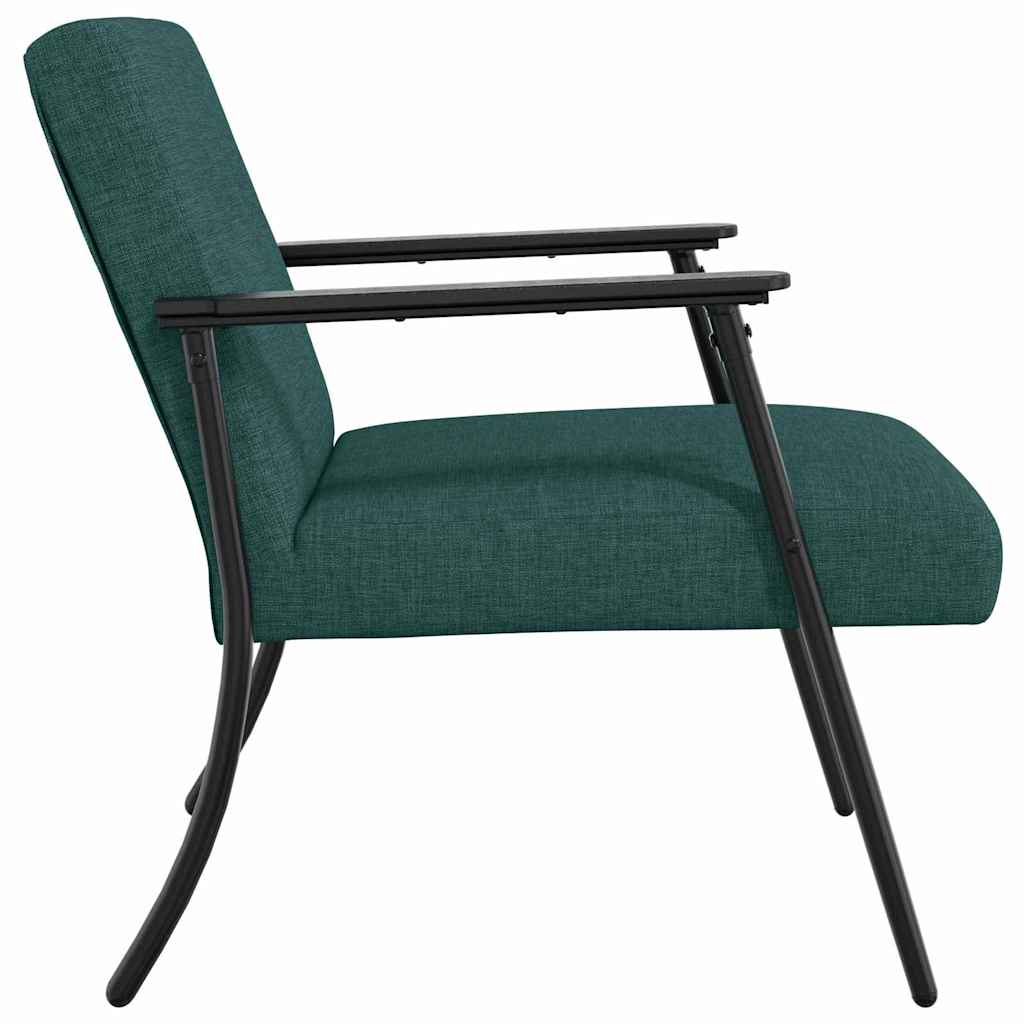 Armchair Dark Green Fabric