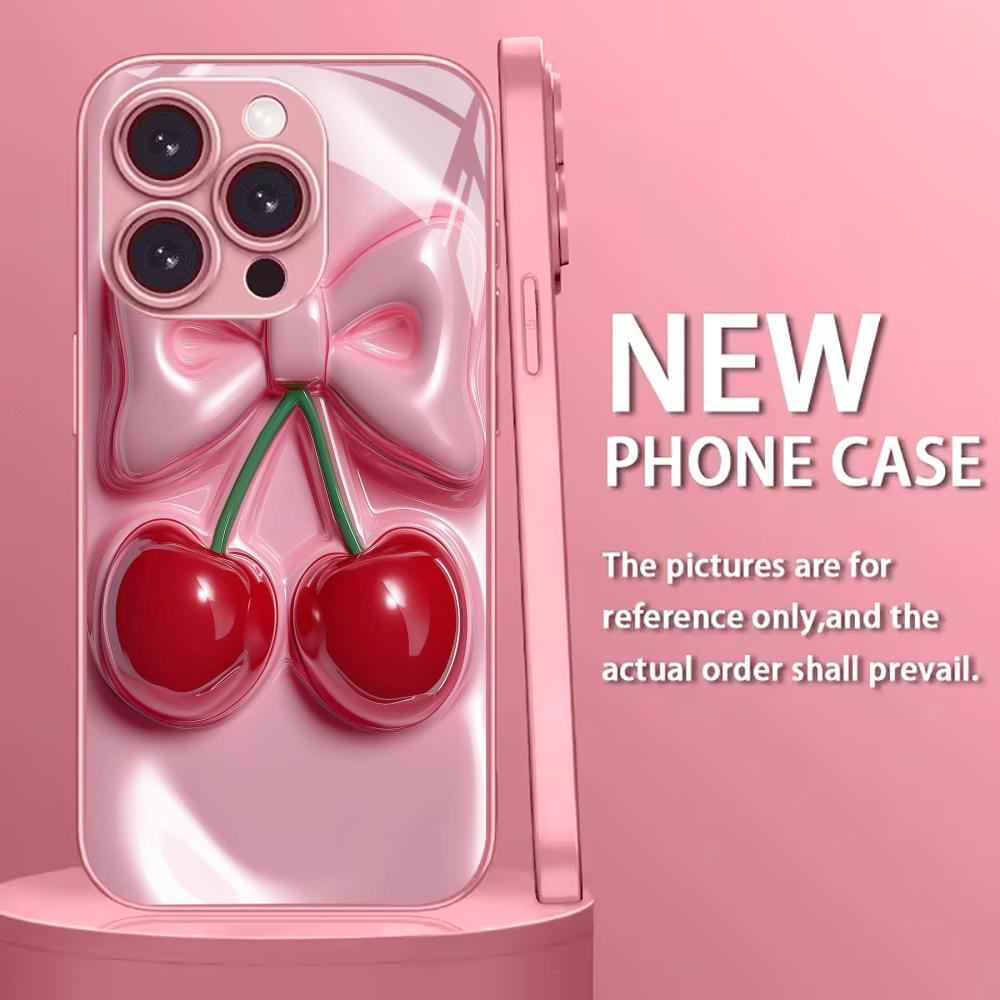 

Красочный гальванизированный стеклянный чехол для телефона iPhone 17 16 15 14 13 12 11 Pro Max Plus 16E 17Air iPhone 17