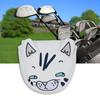 Golf Mallet Putter Head Cover Universal Cat Embroidery Waterproof Protect Guards Artificial Leather