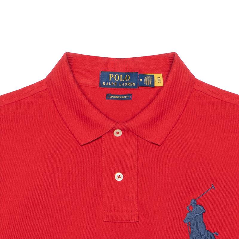 Polo Ralph Lauren Logo Vyšívané Ležérní Polo tričko s krátkým rukávem Pánské topy 710697457-038