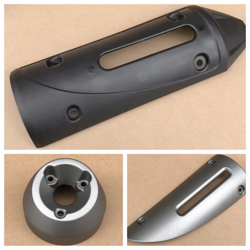 For Kymco Like180 Motorcycle Exhaust Pipe Heat Shield Tail Cover Does Not Contain Screw and Gasket