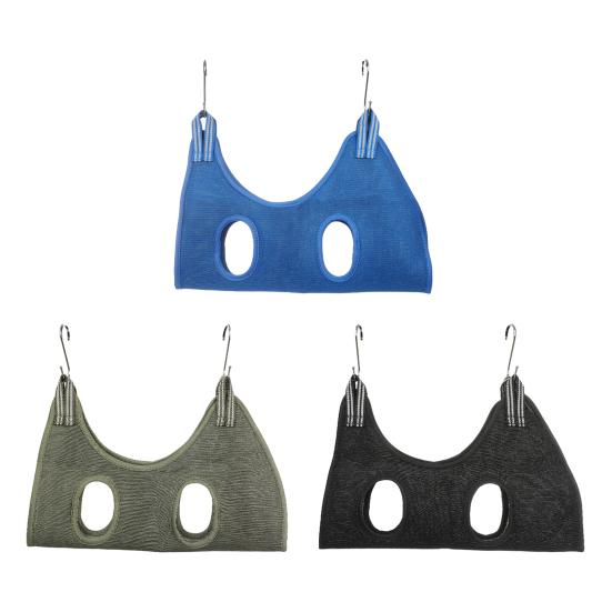 Cat Bathing Bag Mesh Breathable Cat Shower Bag Anti Scratch Adjustable Cat Grooming Bag for Nail Trimming Ear Cleaning Safe Cat Grooming Aid