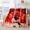 Cristiano Ronaldo: Legend Blue blanket blanket sofa blanket Office rest blanket sheet Machine washable