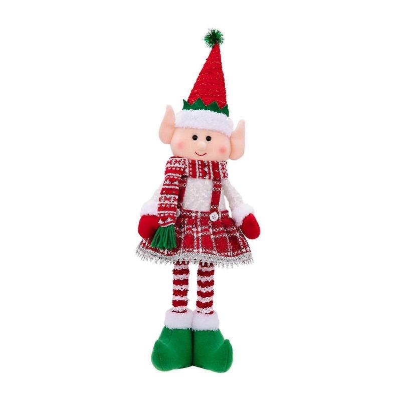 Christmas Doll Decoration Christmas Figure Standing Doll
