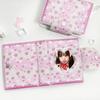 INS Pembe Aşk Fiyonk Kart Albümü PVC 3 İnç Mini Fotoğraf Kartı Ciltleyici 16 İç Sayfalı Koleksiyonluk Kart Albümü Posta Kartı Kitabı