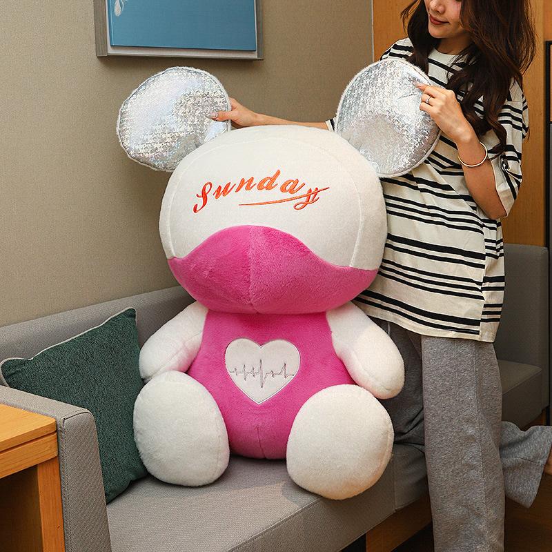 

Душевная кукла Violent Bear Doll Sunday Doll для детей, девочек, подарок на день рождения, плюшевая игрушка, подушка для малыша 30 cm