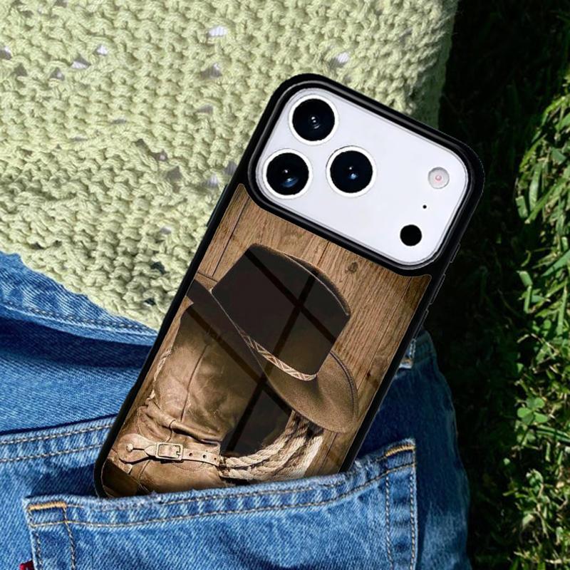 Rodeo Cowboy Lasso Phone Case For iPhone 17 AIR 16 Pro Max 15 14 Pro 11 12 13 Shockproof Silicone Cover
