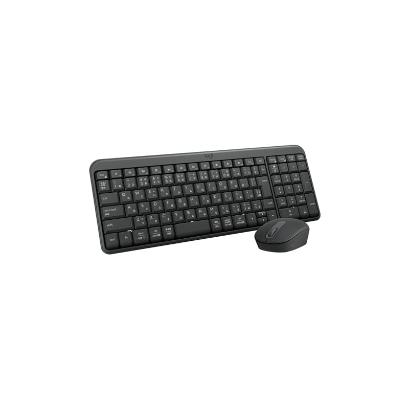 Logitech Bluetooth Wireless Mouse and Keyboard Set MK250GRd (Japanese Layout) - Genuine Domestic Product