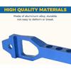 Battery Tie Down Kit, Car Accessories Bracket, Aluminium Alloy Hold Down-Blue