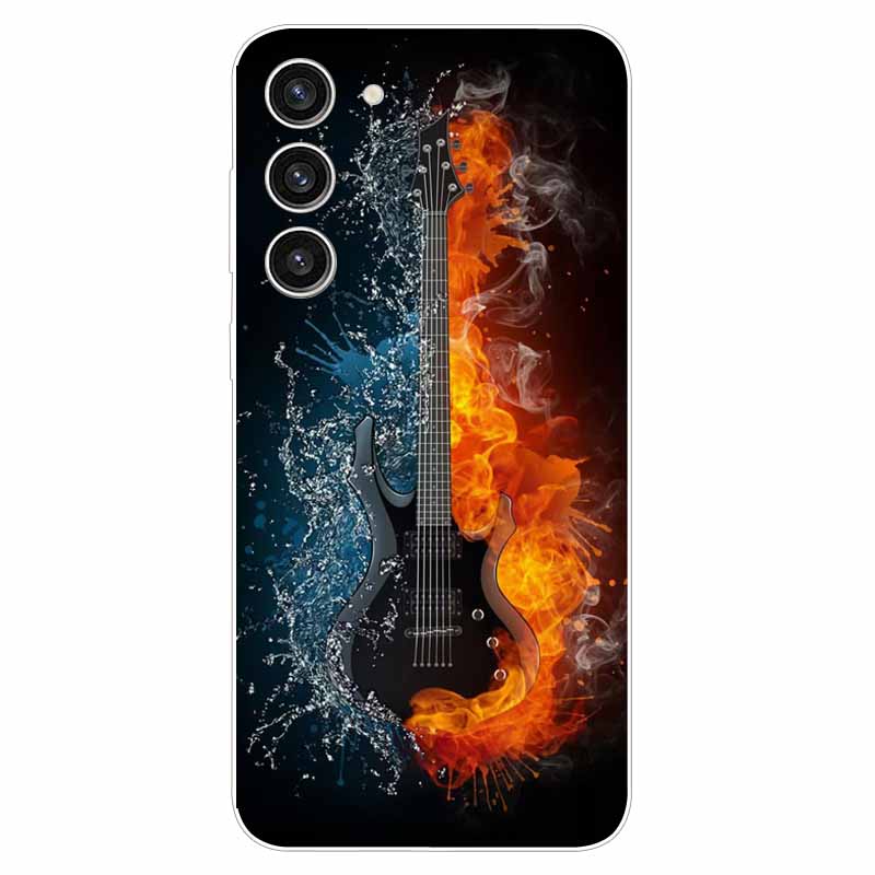 For Samsung A25 Case TPU Painted Space Tiger Silicone for Samsung Galaxy A15 4G Soft Cover for GalaxyA15 5G Shockproof Cases