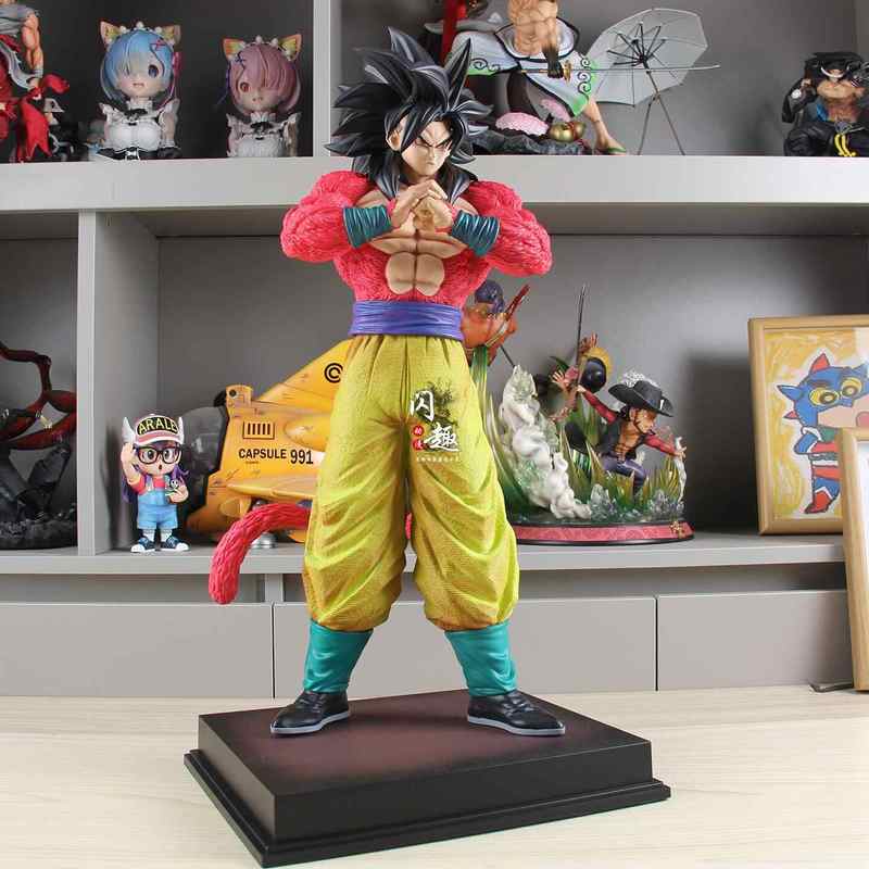 New Anime Figures Jt Studio Dragon Ball Ssj4 Son Goku Figures Super Saiyan Goku Klin Trunks Statue Collection Model Toys Gifts