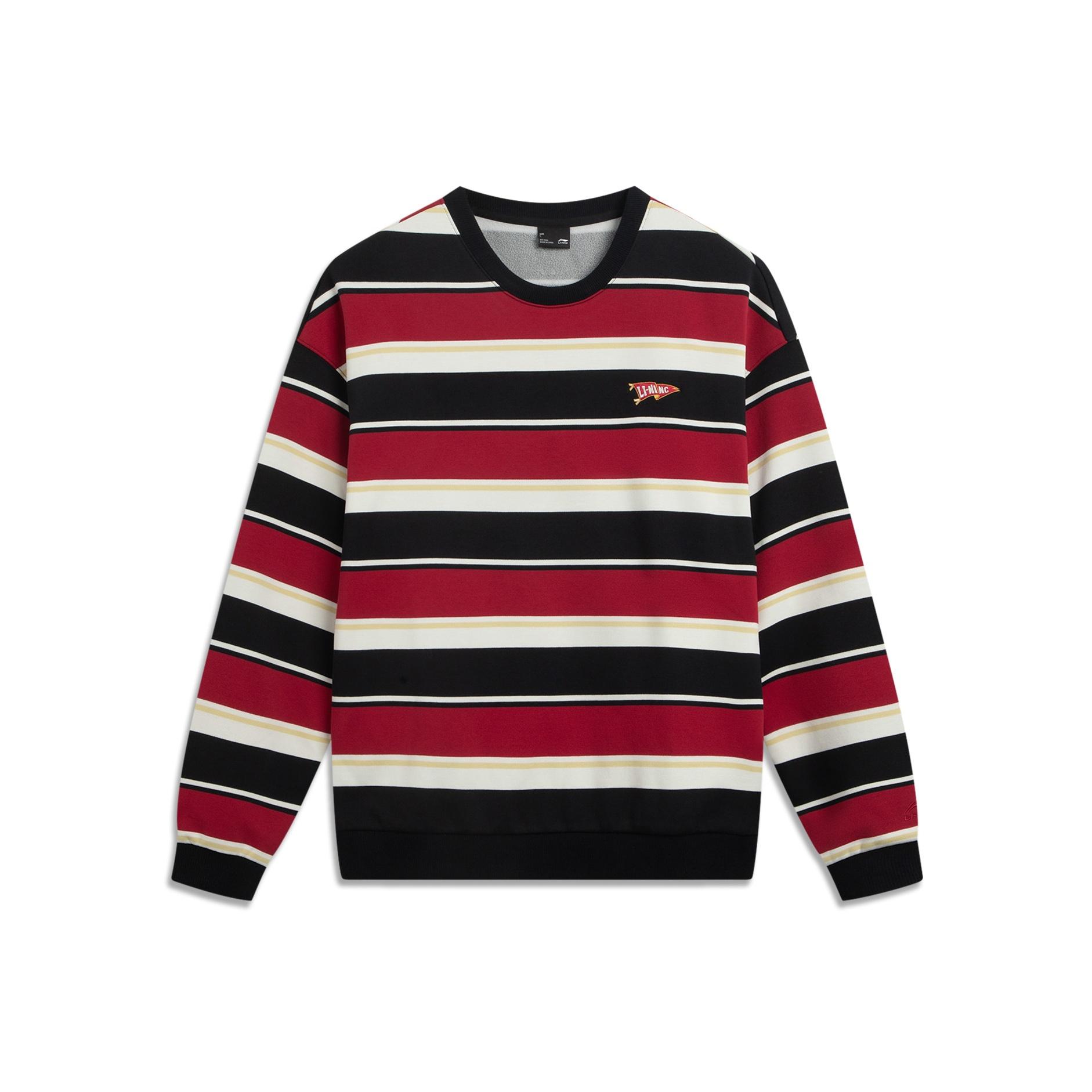 

Толстовка унисекс Li Ning Sports Lifestyle Series с цветными блоками и полосками AWDVD31-10 XS