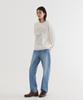COVERNAT Palm Tree Graphic Sweatshirt Ivory