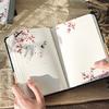 Vintage Chinese Style A5 Notebook Colored Inner Pages Journal Hardcover Diary Planner Agenda School Stationery