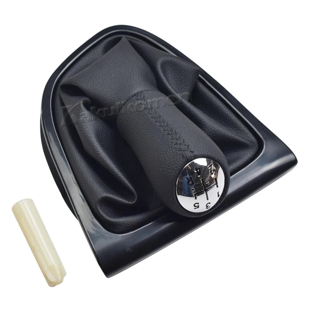 5 Speed Car Shift Gear Knob with Lever Gaitor Boot Cover For Renault Clio 4 IV 2012-2020 Accessories