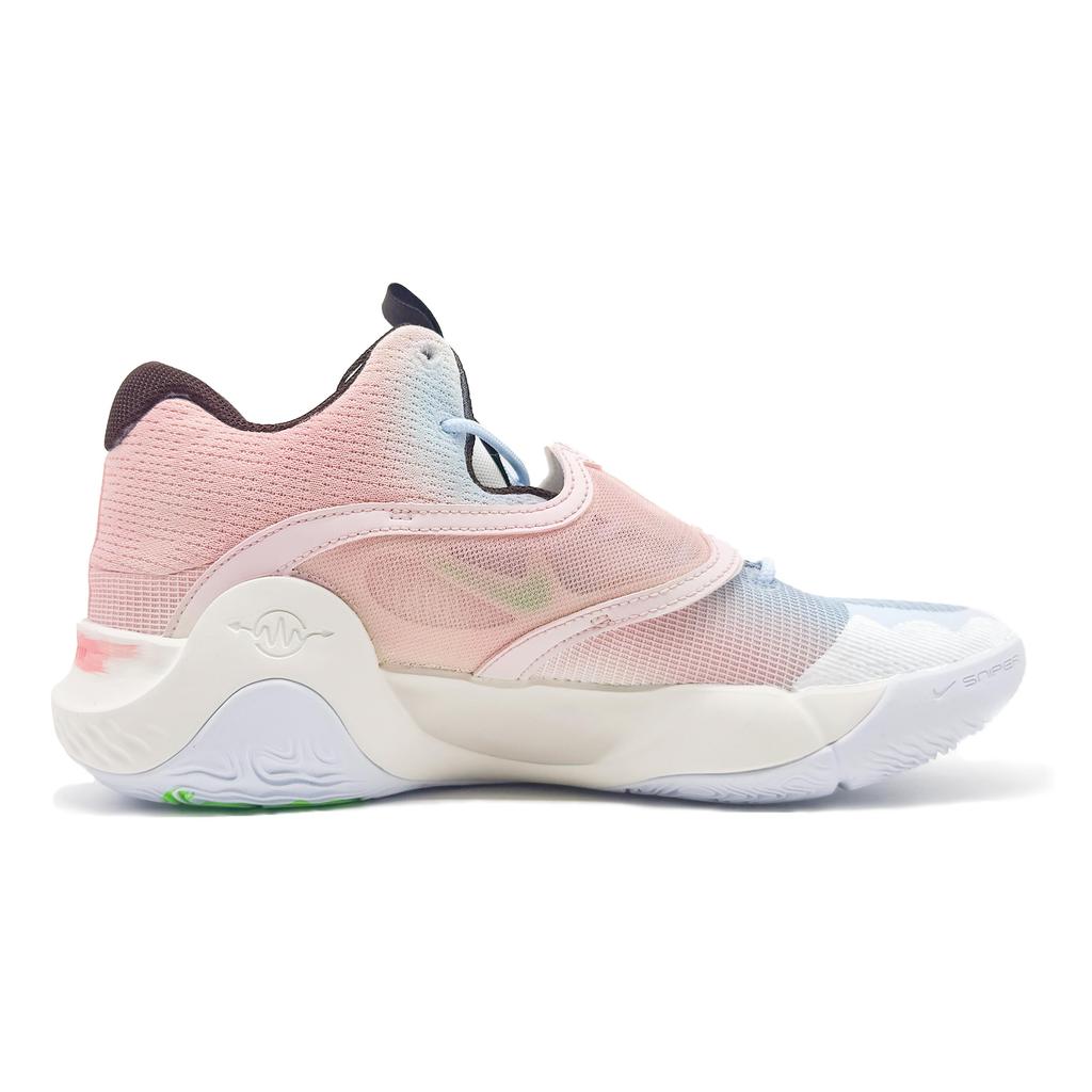 Nike KD Trey 5 X Abrasion Resistant Low top Basketball Shoes Men's Blue Pink DJ7554-014(Team1108-)