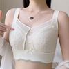 Big Breasts Show Small Full Cup Corset, Anti-sagging, Double Breasts, Upper Support Underwear, Ultra-thin Breathable Lace Bra Cover In Summer
