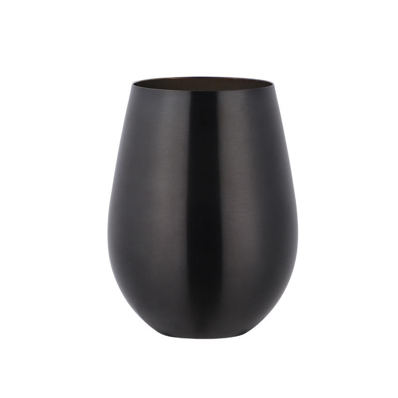 Creative 304 Stainless Steel Beer Mug - 500ml Large Capacity for Home and Bar Use