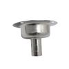 Stainless Steel Thru Hull Exhaust Hose Pipe Boat Exhaust Port Breather Vent Stainless Steel Hull Exhaust Hardware Fitting for