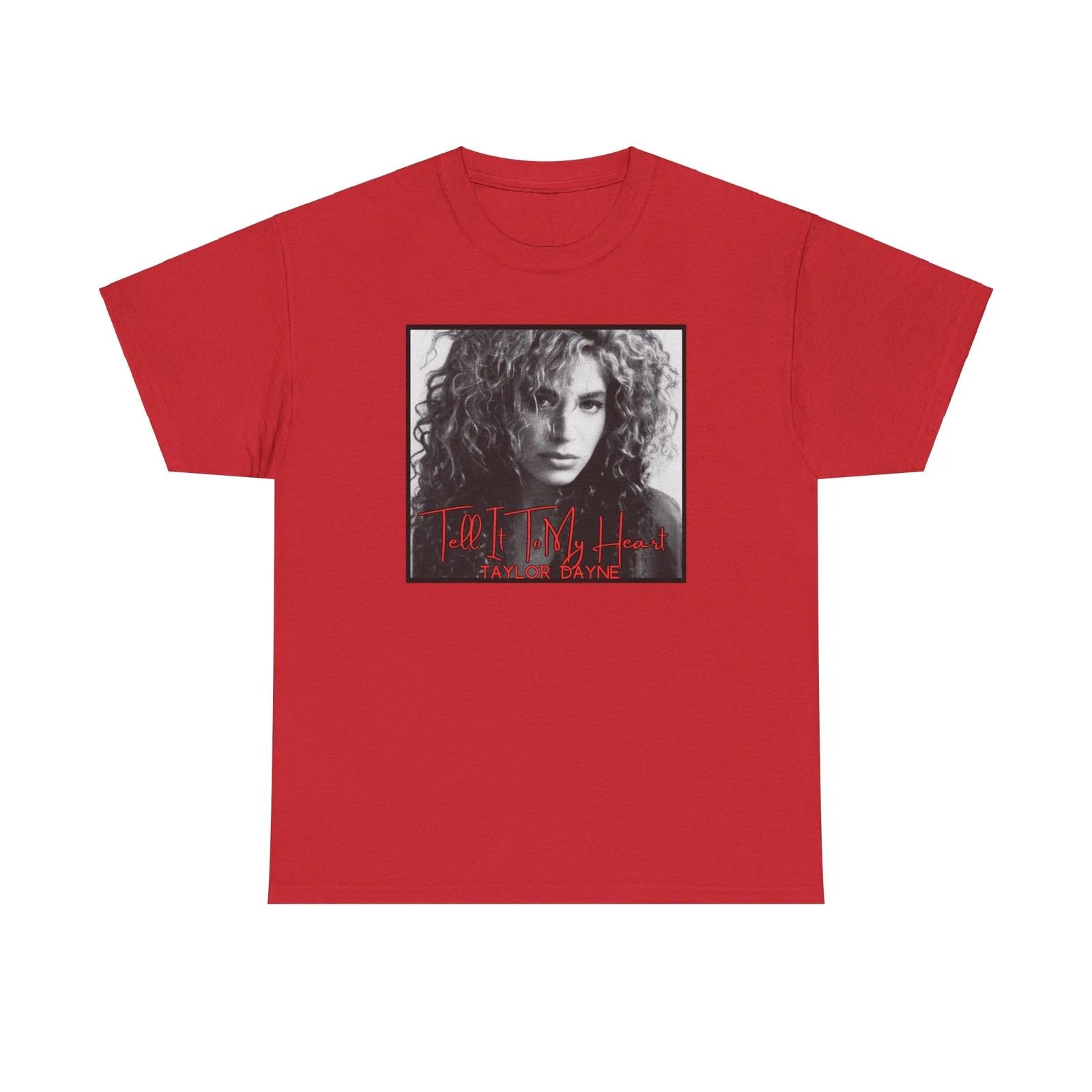 

Taylor Dayne Tell it to my Heart Tee, 80s MTV Unisex T-Shirt, Concert Music 3XL