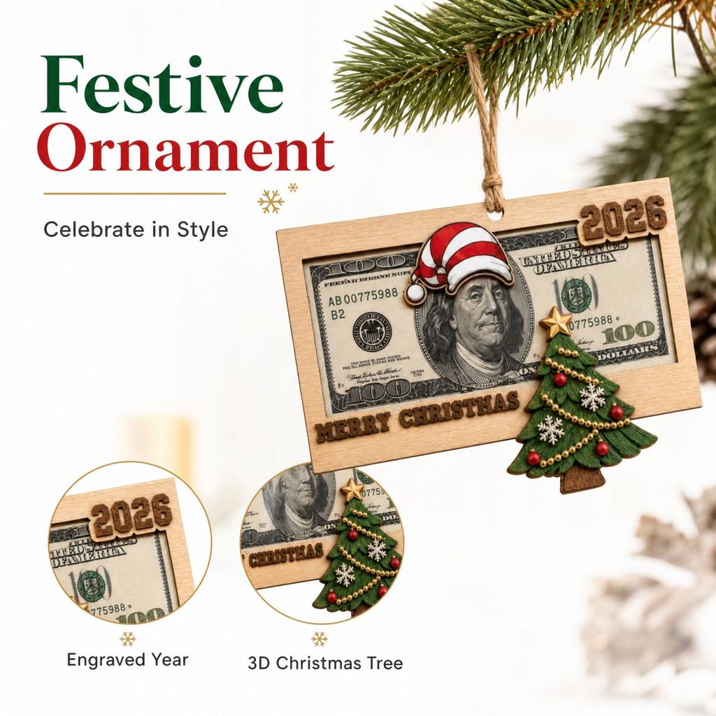 Christmas Gift Hanging Ornament for Holiday Decor and Present Display