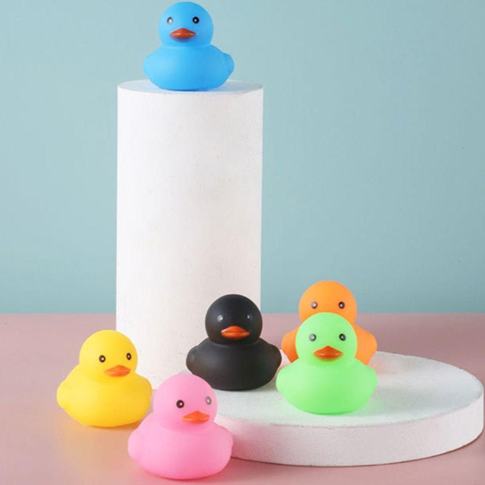 

3PCS with Squeeze Sound Yellow Duck Baby Bath Toys Little Yellow Duck Water Toy Toy for Kid