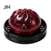 Soft Stress Balls Halloween Relief Dumpling Toy with Steamer, Glitter Ball Fidget Pumpkin Toys Toy, Anxiety Relieving Steamed Bun Squeeze for Holiday