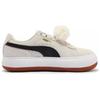 Puma Mayu Furry Tail Low Top Lifestyle Sneakers Women Sneakers White Black 403076-01