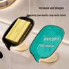 Luxury Punch-Free Suction Cup Soap Dish Holder for Bathroom Countertop