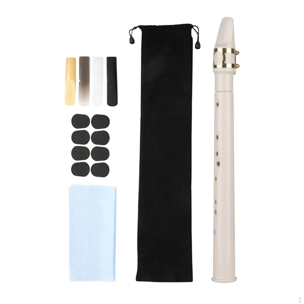 Mini Pocket Saxophone Kits Portable Lightweight Great Sound Woodwind Instrument for Adult