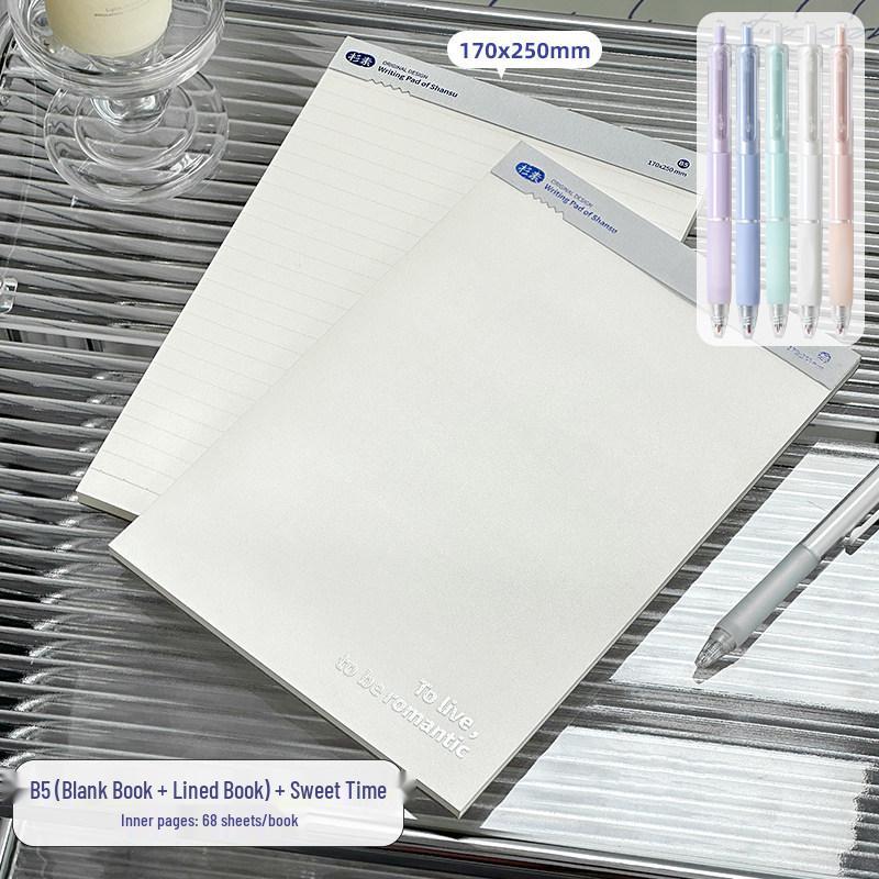 Tearable Portable Small Notebook Planner with Sticky Notes and Memo Pad