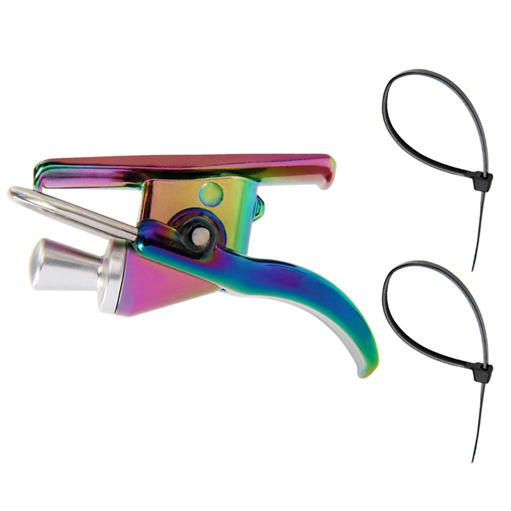 Stationäre Spule Wurfhilfe Angelrutenklemme Daumenknopf Auslöser Angel-Wurfauslöser Kanone Brandungsangeln Auslöserhilfen