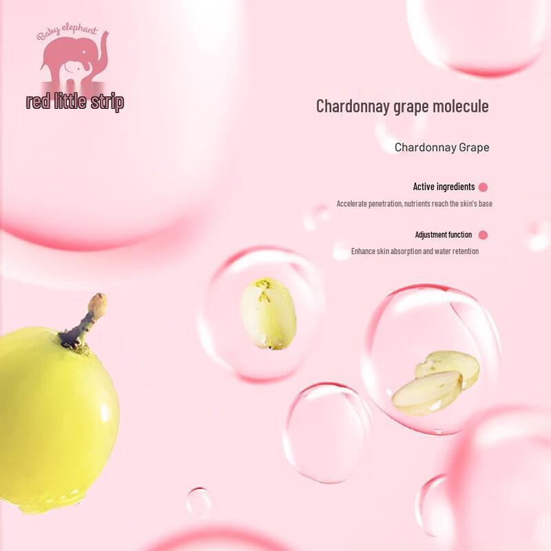 Red Elephant Kids Prebiotic Soothing Cleansing Foam & Chardonnay Grape Moisturizer Set