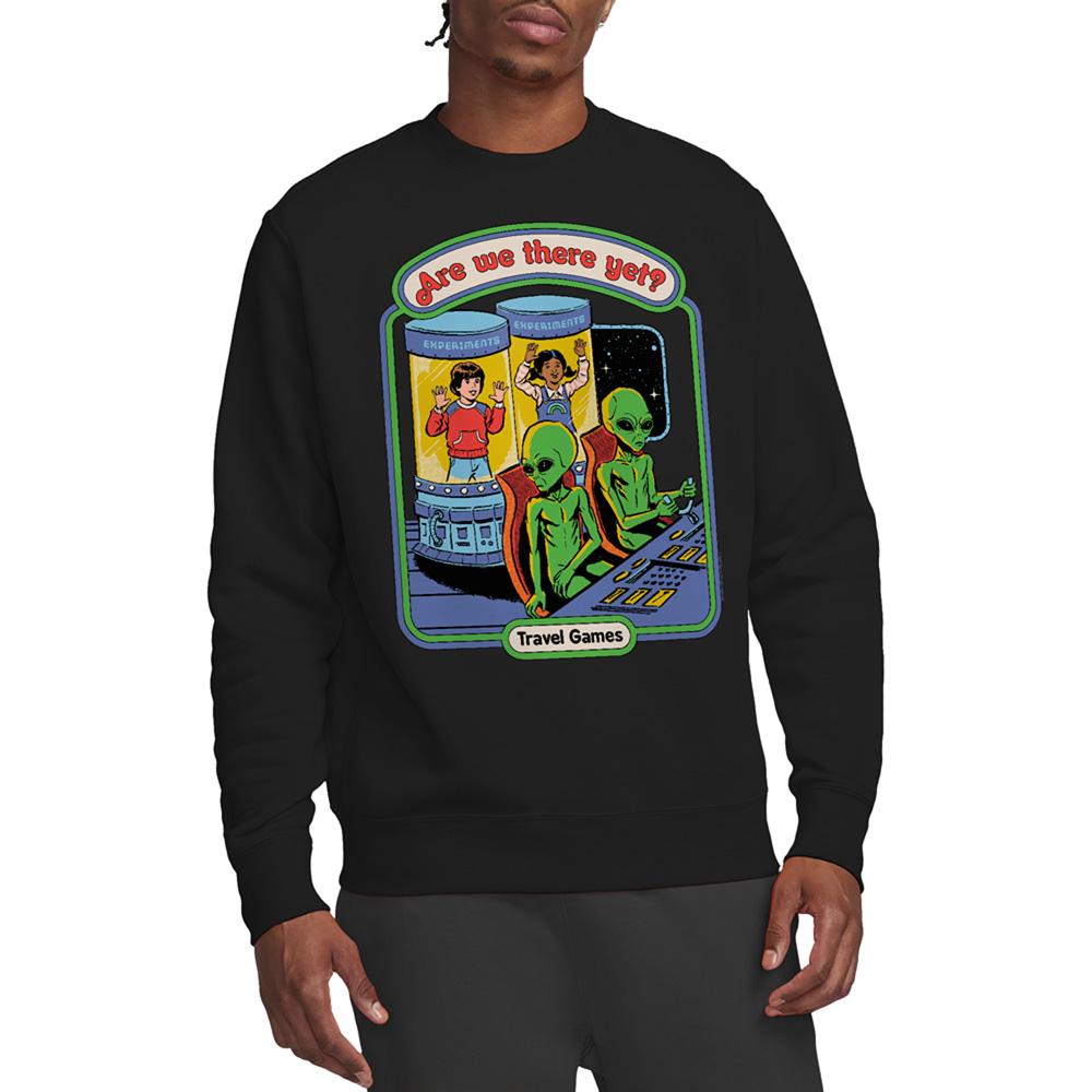 Steven Rhodes Unisex Adult Are We There Yet? Sweatshirt