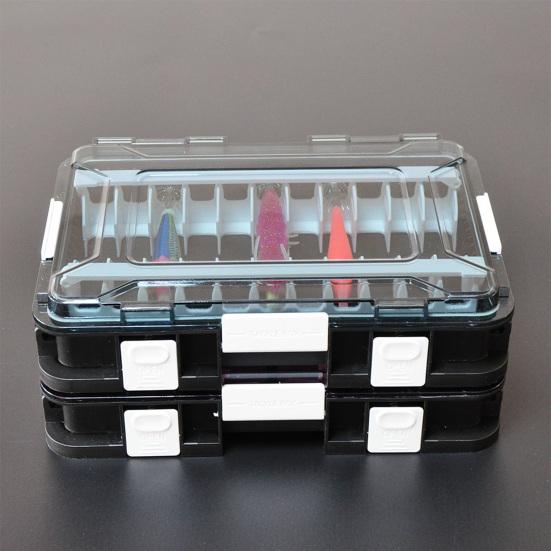 Fishing Tackle Box Portable Multi-compartment Lure Storage Box Large Capacity Lure Organizer Gift for Fishing Enthusiasts Anglers