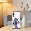 H-Hazbin V-Vox Phone Case For Samsung S25,S24,S21,S22,S23,S30,Ultra,S20,Plus,Fe,Soft Silicone Black Cover