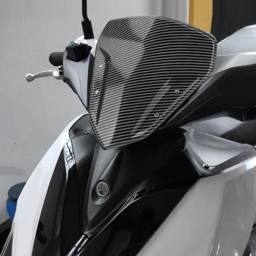Motorcycle Front Windshield Anti-Fog Motorbike Windscreen No-Drilling Scratch-Resistant Motorcycle Windshield For Travel Race