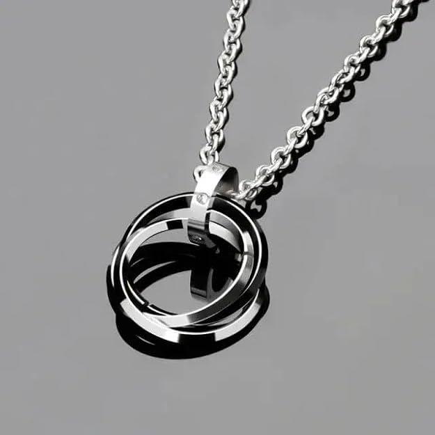 Anti Tarnish Stainless Steel Locket Neck Chain for Men | Stylish Pendant Necklace | Jewellery Accessories for Boys | Minimal Jewelry |