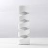 Simple, Light and Luxurious, Creative Art, Geometric Spiral Hollow Cylinder Ornaments, Model House Sales Office, Minimalist Soft Decorations