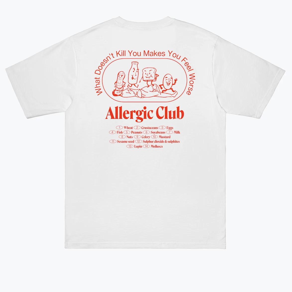 Allergic Club Independent original design T-shirt S