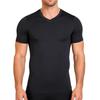 Men's Sports V Neck Short Sleeve T-shirt  Quick Dry Fitness Workout Training Tee Activewear