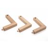 Wood Bracket Moon Lamp Holder Detachable Wooden Stand for 3D Printing Moon Lamp Ball Shaped Night