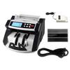 Foreign Currency Counter LCD Display Counterfeit Money Detector for Dollar Euro Pound